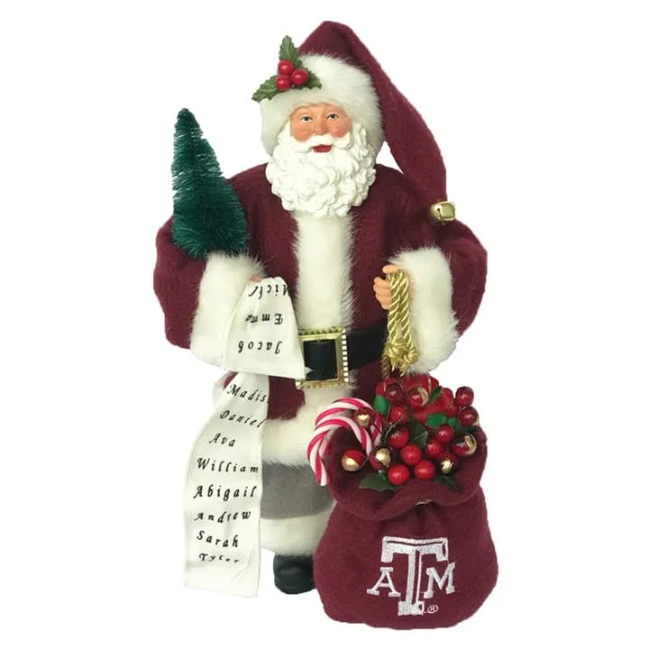 12" Texas A&M Santa - Sale