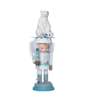 17" Hollywood Nutcrackers™ Polar Bear Hat Nutcracker