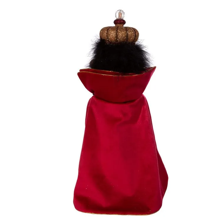 18" Hollywood Burgundy King Nutcracker