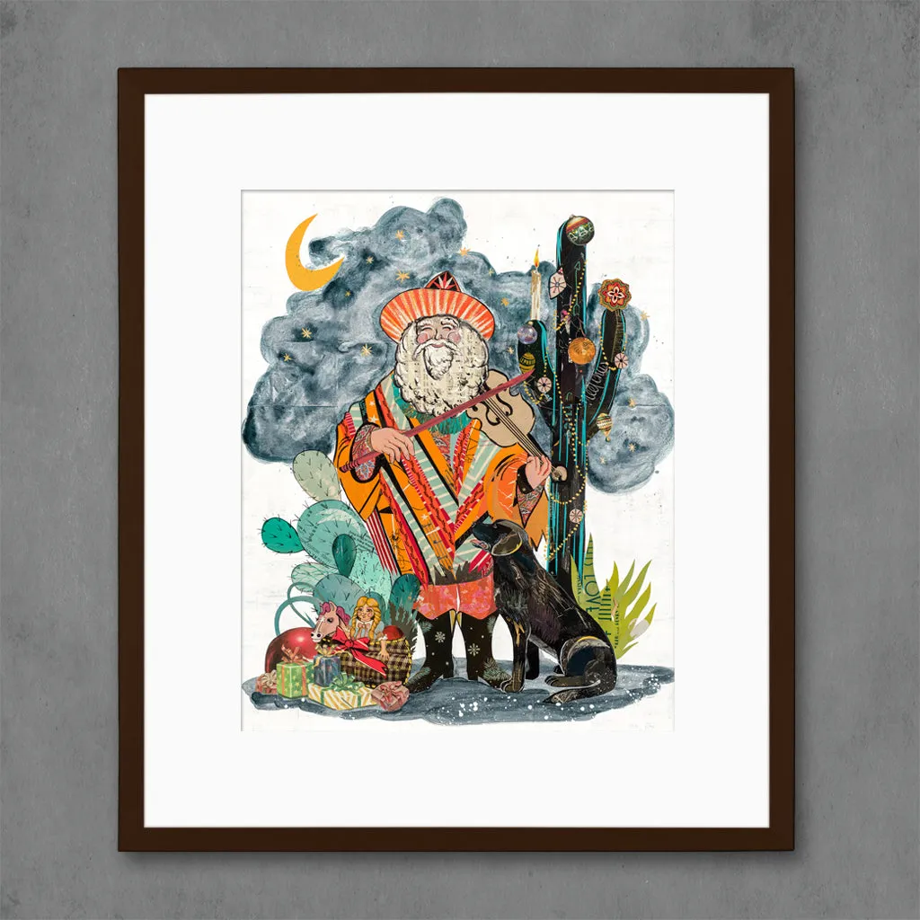 2021 SANTA CLAUS limited edition paper print