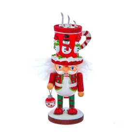 9" Hollywood Hot Chocolate Mug Hat Nutcracker