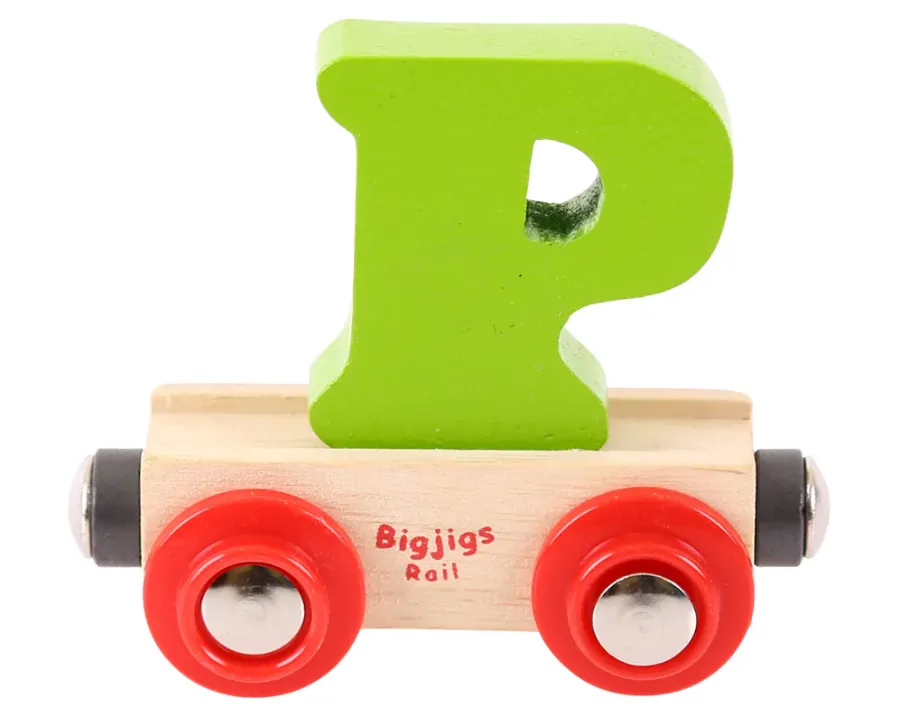 Bigjigs Train Letter P