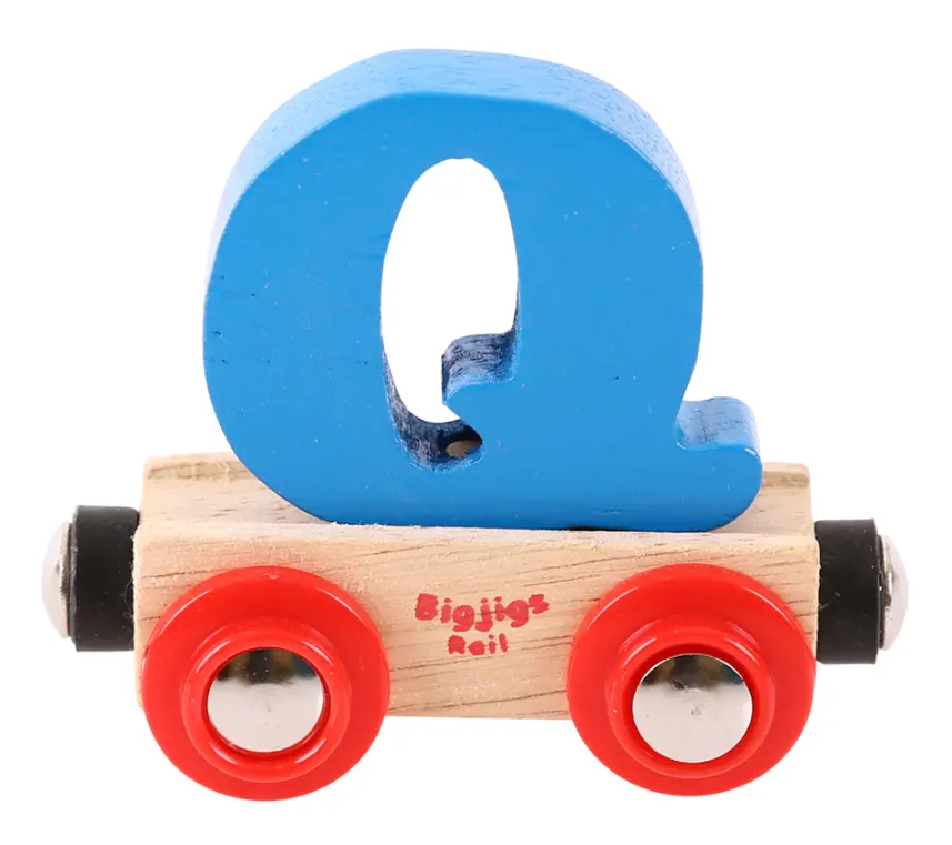 Bigjigs Train Letter Q