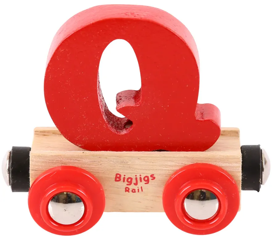 Bigjigs Train Letter Q