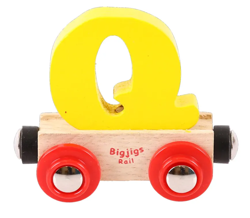 Bigjigs Train Letter Q