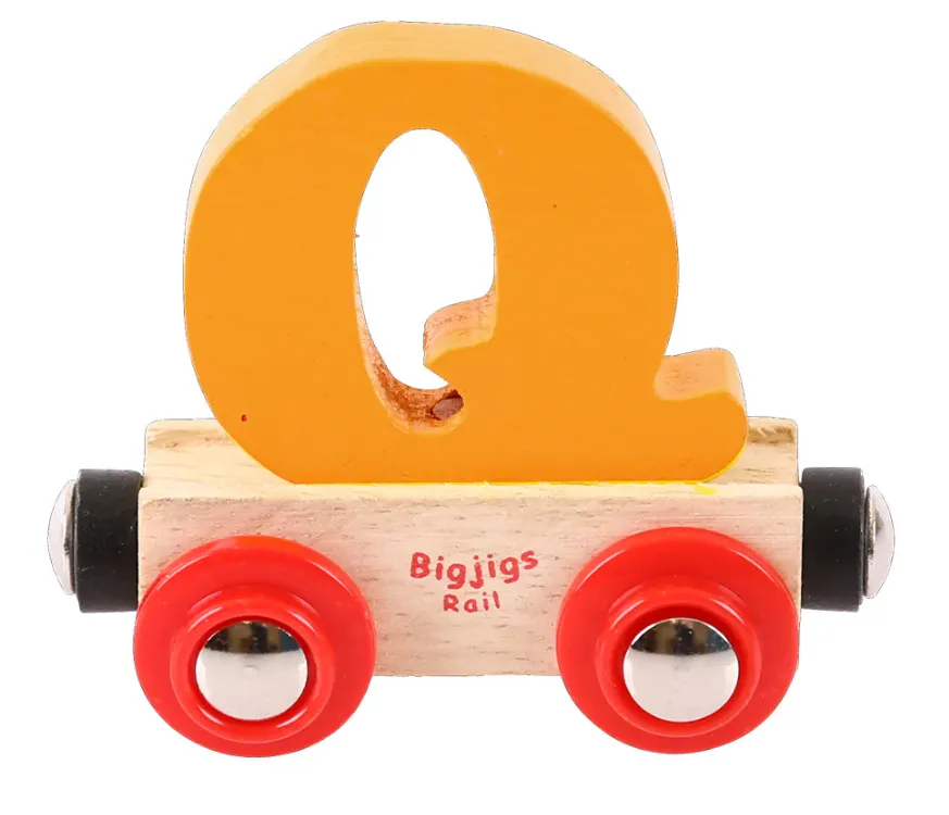 Bigjigs Train Letter Q