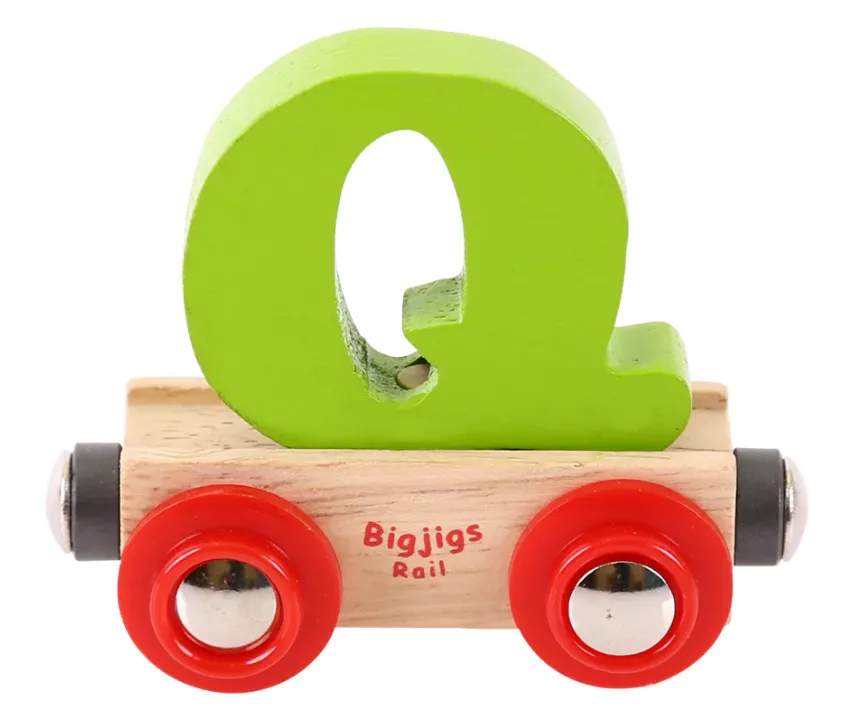 Bigjigs Train Letter Q