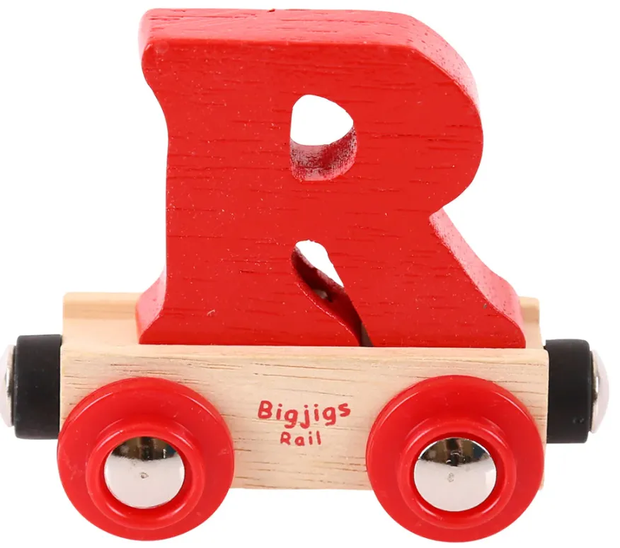 Bigjigs Train Letter R