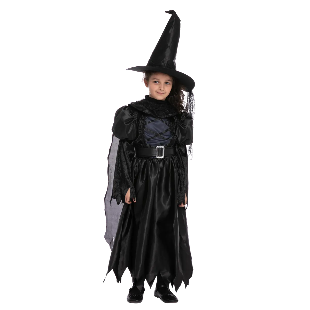 Black Witch Costume Cosplay for Girls
