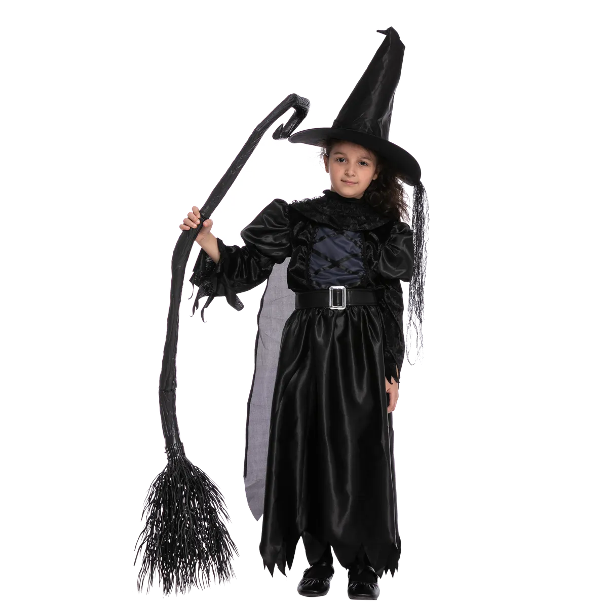 Black Witch Costume Cosplay for Girls
