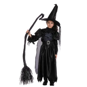 Black Witch Costume Cosplay for Girls