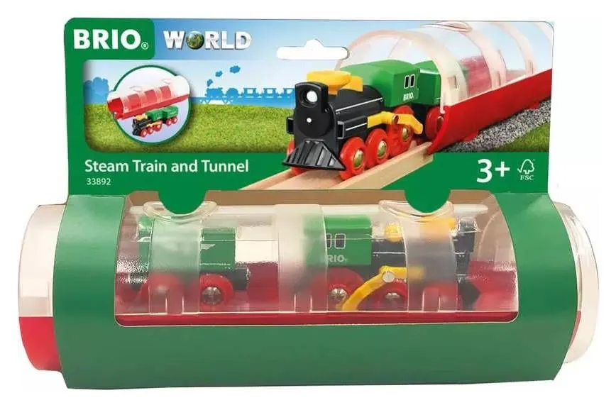 Brio 33892 Tunnel & Steam Train