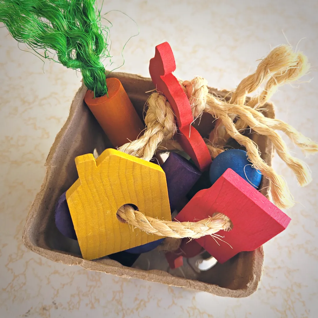 Bunny Toy Easter Basket - Mini