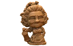 Capsule Chibi - Mrs Claus - Christmas