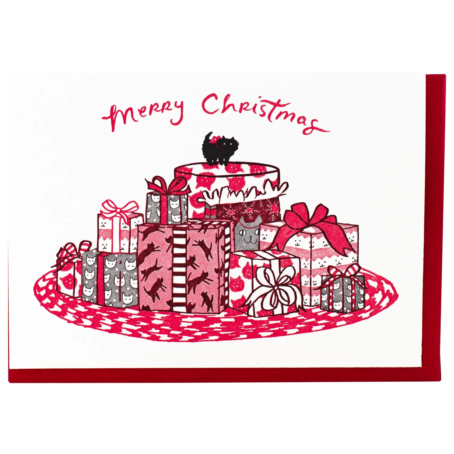 Cat Lover Boxed Christmas Card Bundle
