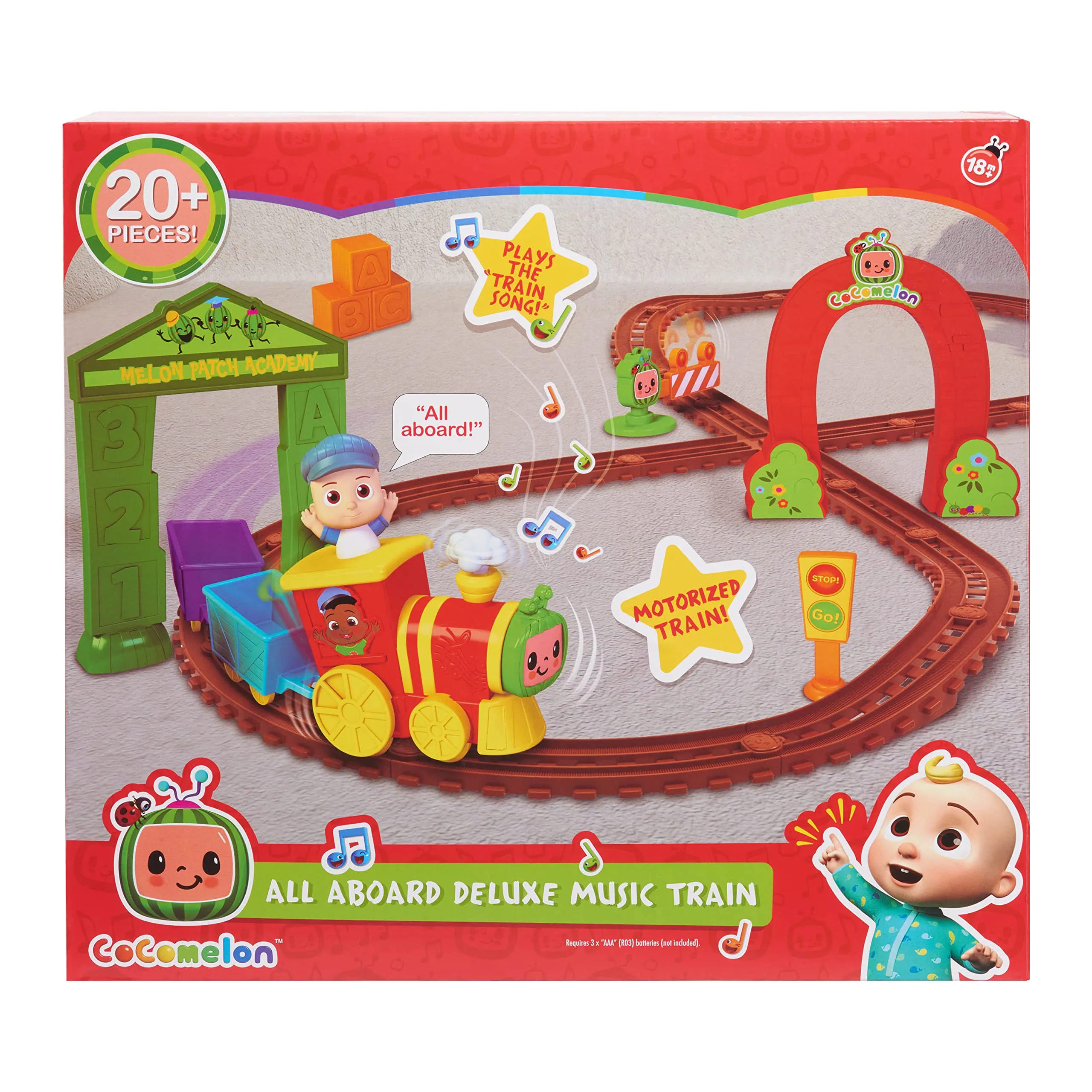 CoComelon Musical Train Toy for Kids 18 Months 