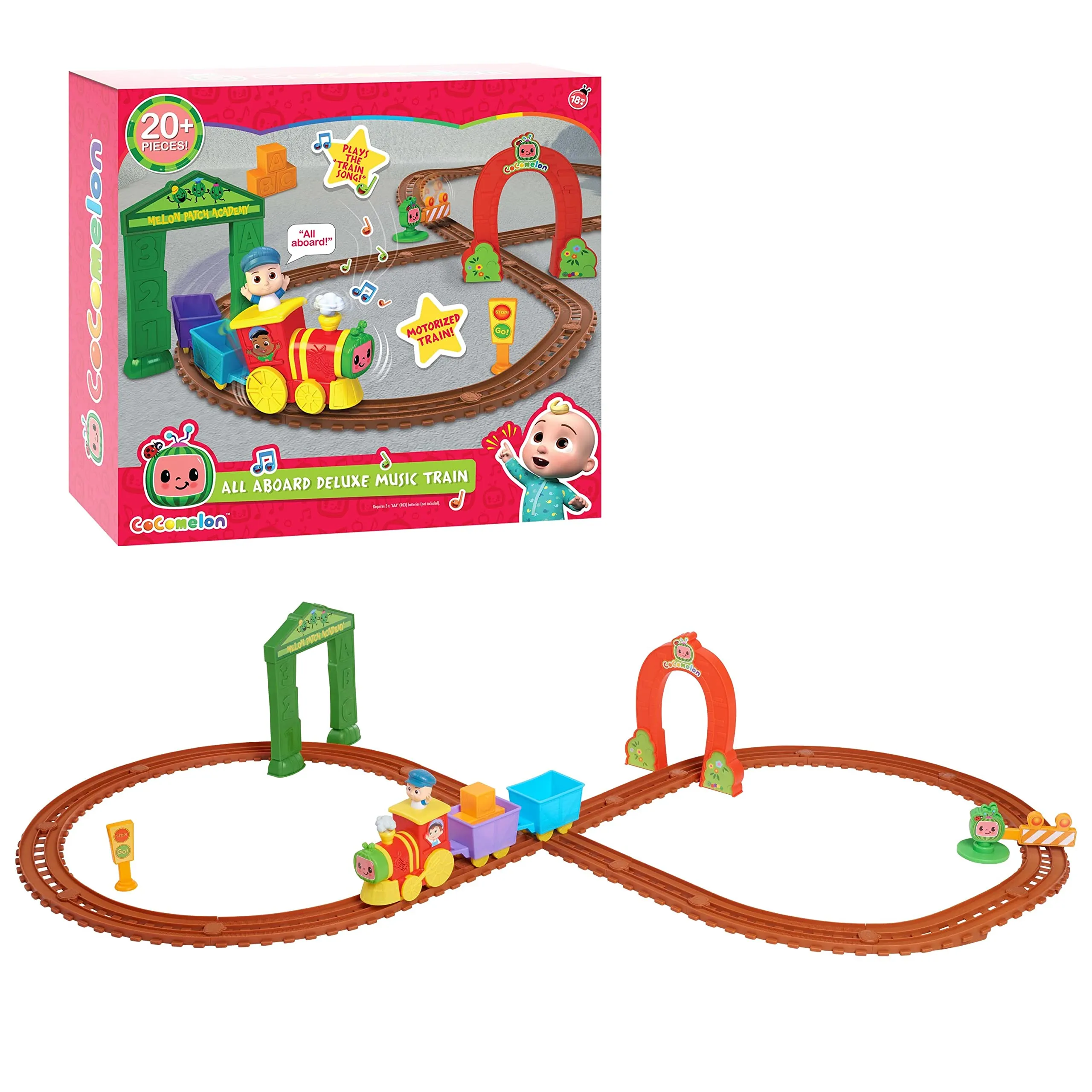 CoComelon Musical Train Toy for Kids 18 Months 
