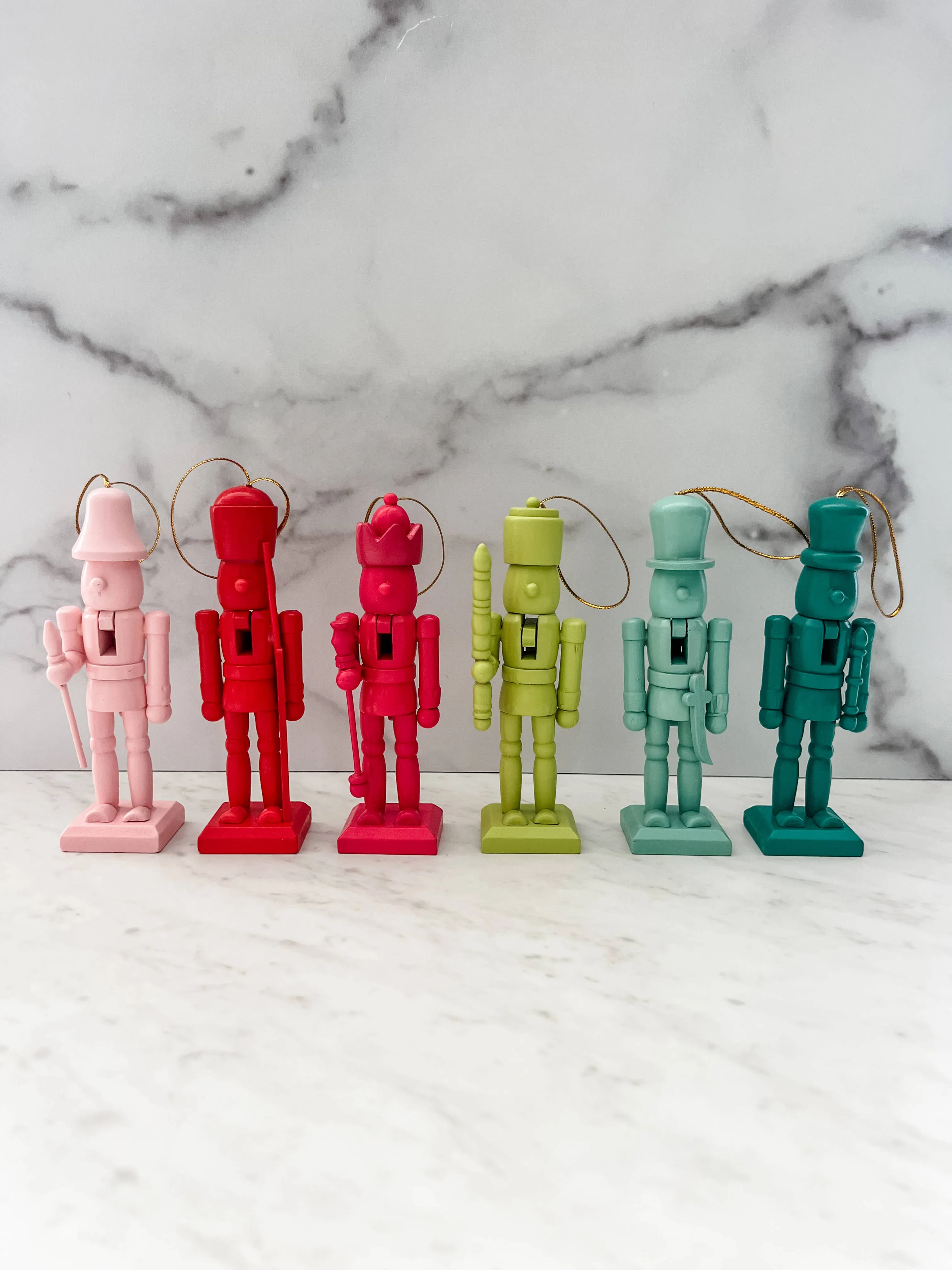 Colorful Nutcracker Ornaments