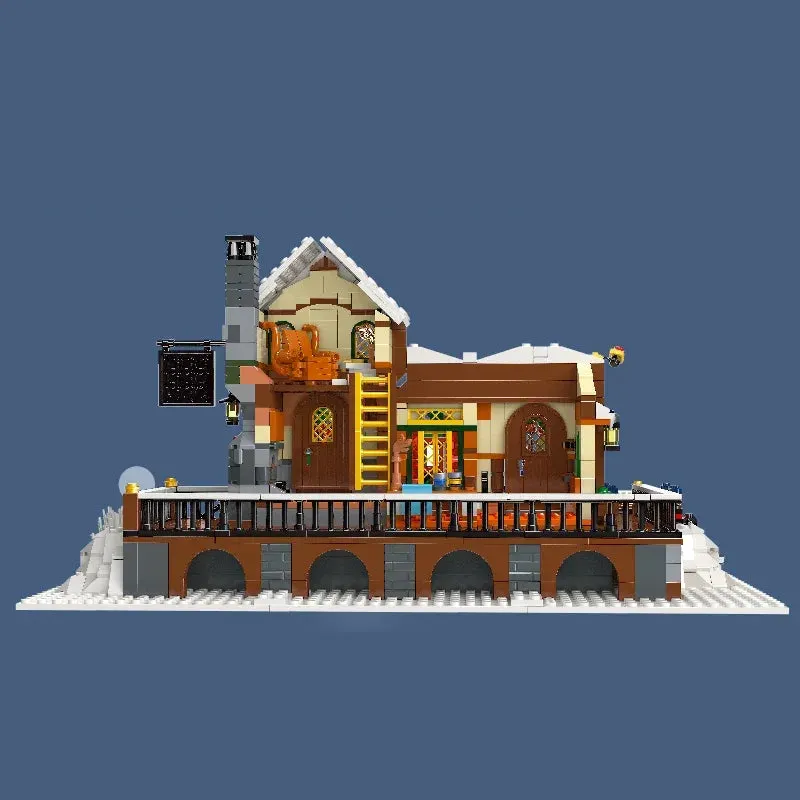 Creator Expert The Railway Station At Christmas Bricks Toy