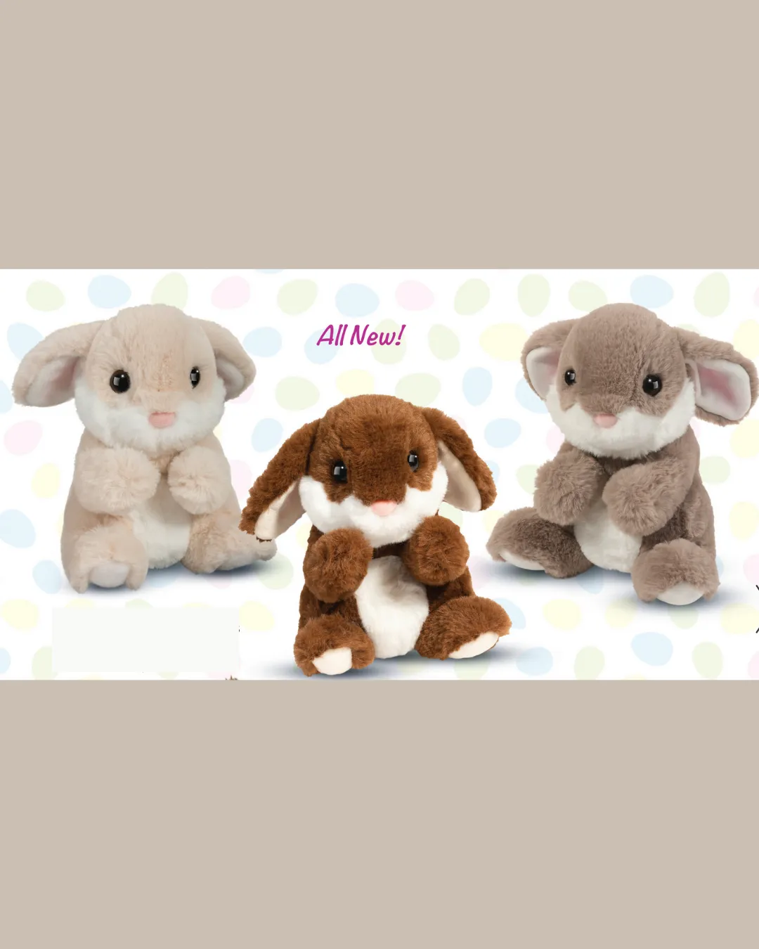 Douglas Cheeks Bunny Assortment 6"
