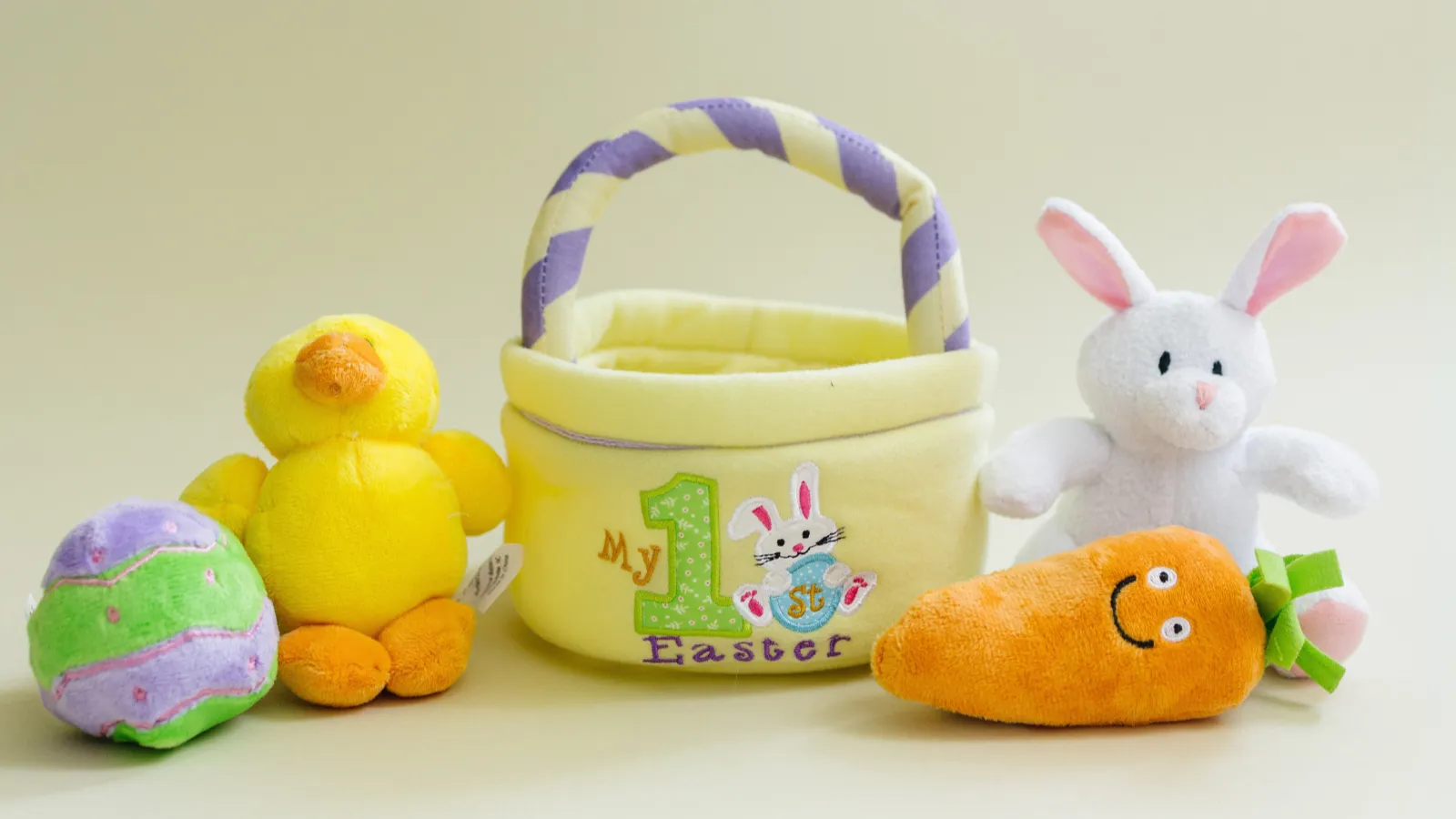 Easter Basket 5-Piece Soft Playset