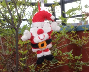 Felt Wool Santa Clause Ornament
