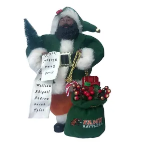 Florida A&M University Rattlers (FAMU) Santa Claus Figurine