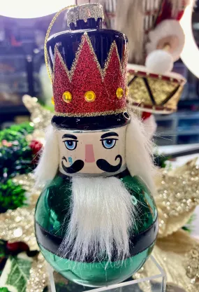 Green Nutcracker Hanging Ornaments