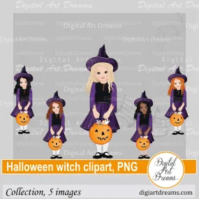 Halloween Witch Clipart