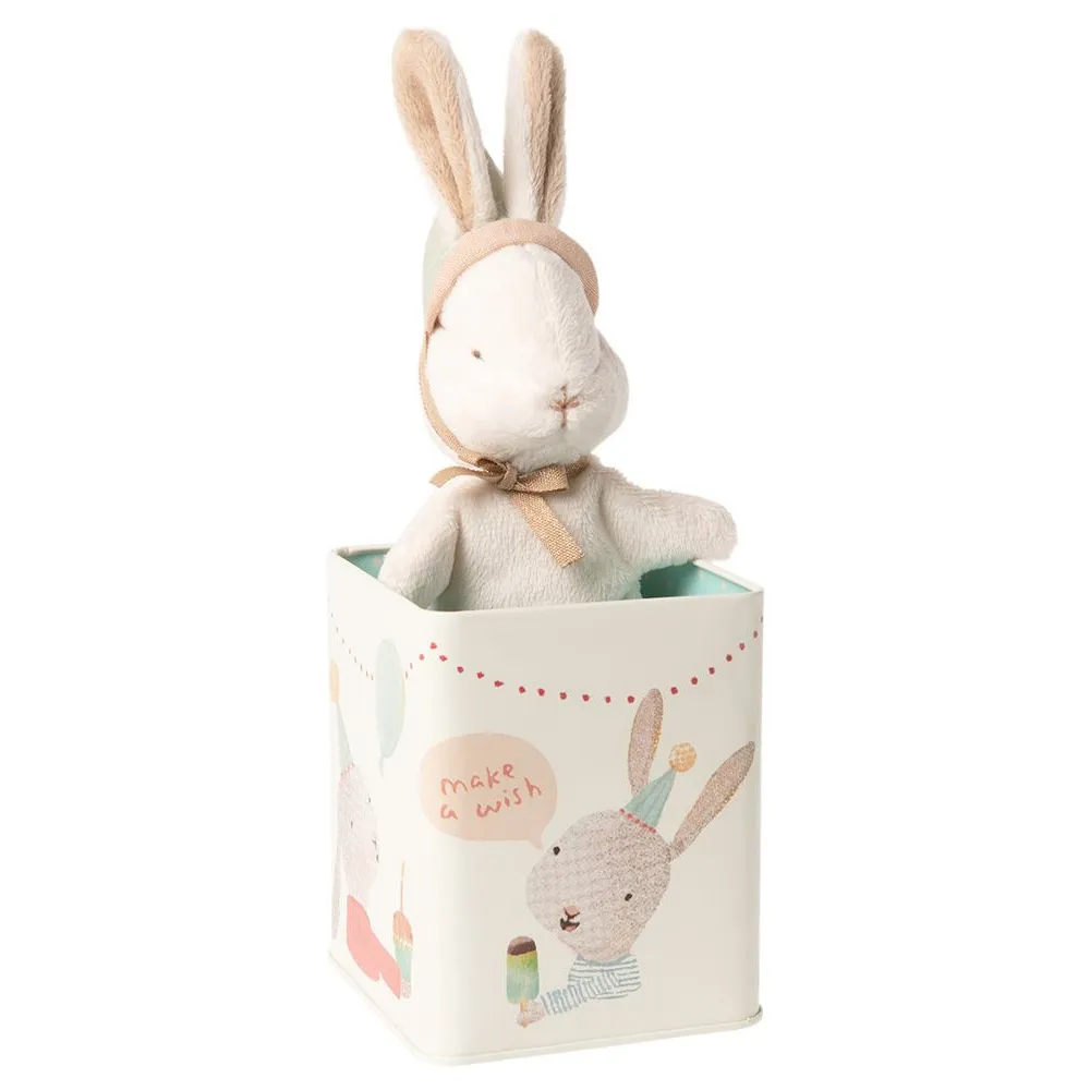 Happy Day Bunny in Box, Small