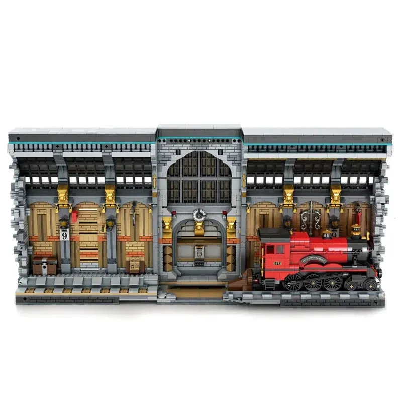 Harry Potter MOC Movie Magic Station Bricks Toy