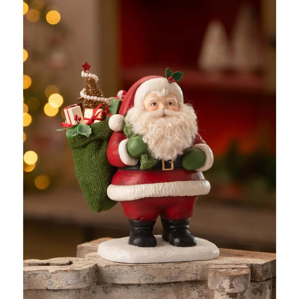 Jolly Retro Santa Claus by Bethany Lowe Designs