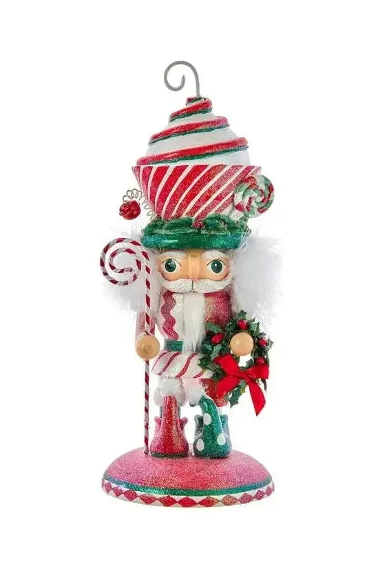 Kurt Adler 12" Hollywood Nutcrackers™ Cupcake Hat Nutcracker