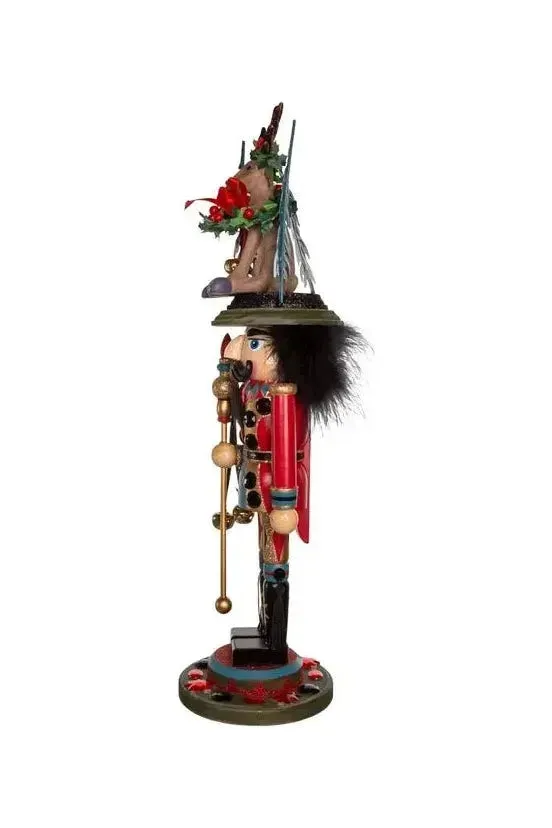 Kurt Adler 15" Hollywood Nutcrackers™ Soldier With Deer Hat Nutcracker