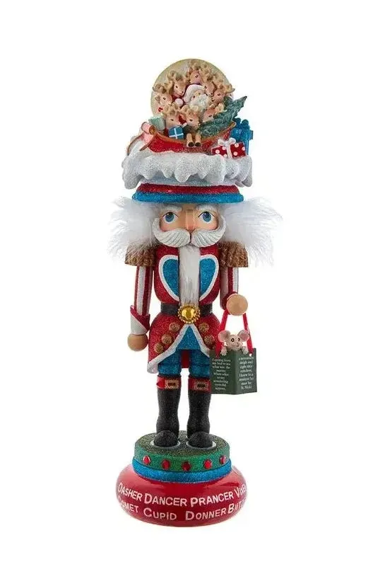 Kurt Adler 18" Hollywood Nutcrackers™ Now Dasher, Now Dancer... Nutcracker