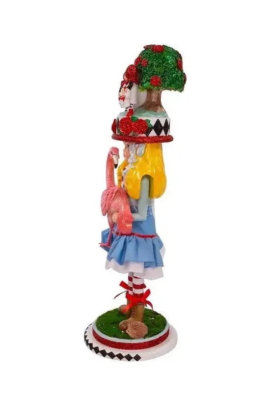 Kurt Adler 19" Hollywood Nutcrackers™ Alice With Flamingo Nutcracker