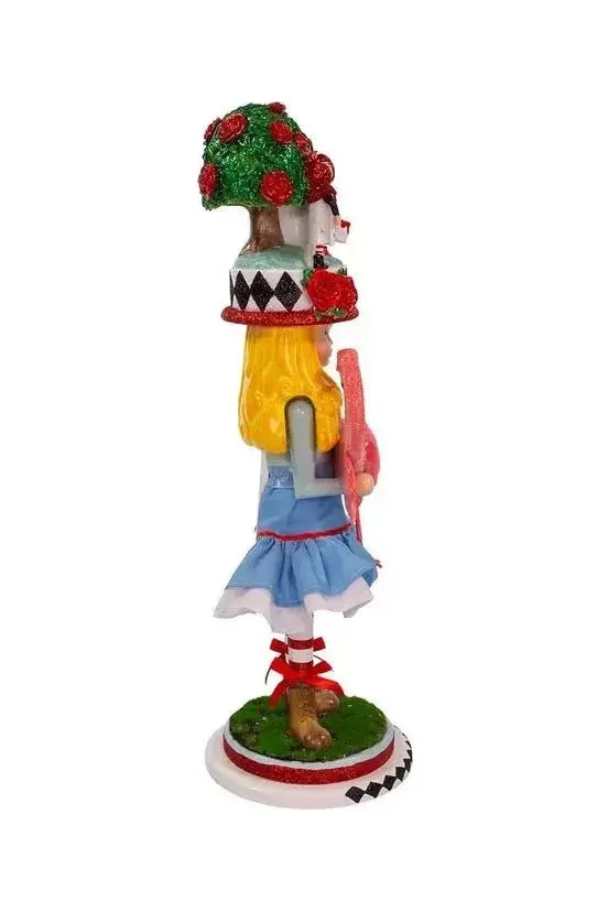 Kurt Adler 19" Hollywood Nutcrackers™ Alice With Flamingo Nutcracker