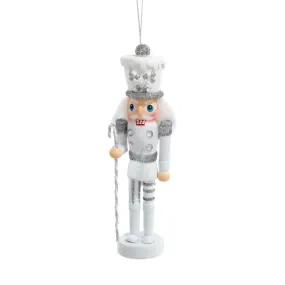 Kurt Adler Hollywood Nutcracker Ornament - White