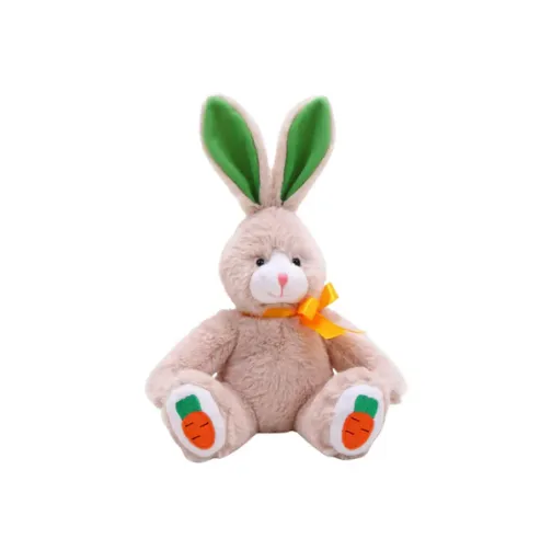 Long Ear Flower/Carrot Bunny 9"