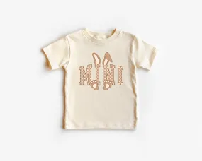 Mini Checkered Bunny - Kids Tee