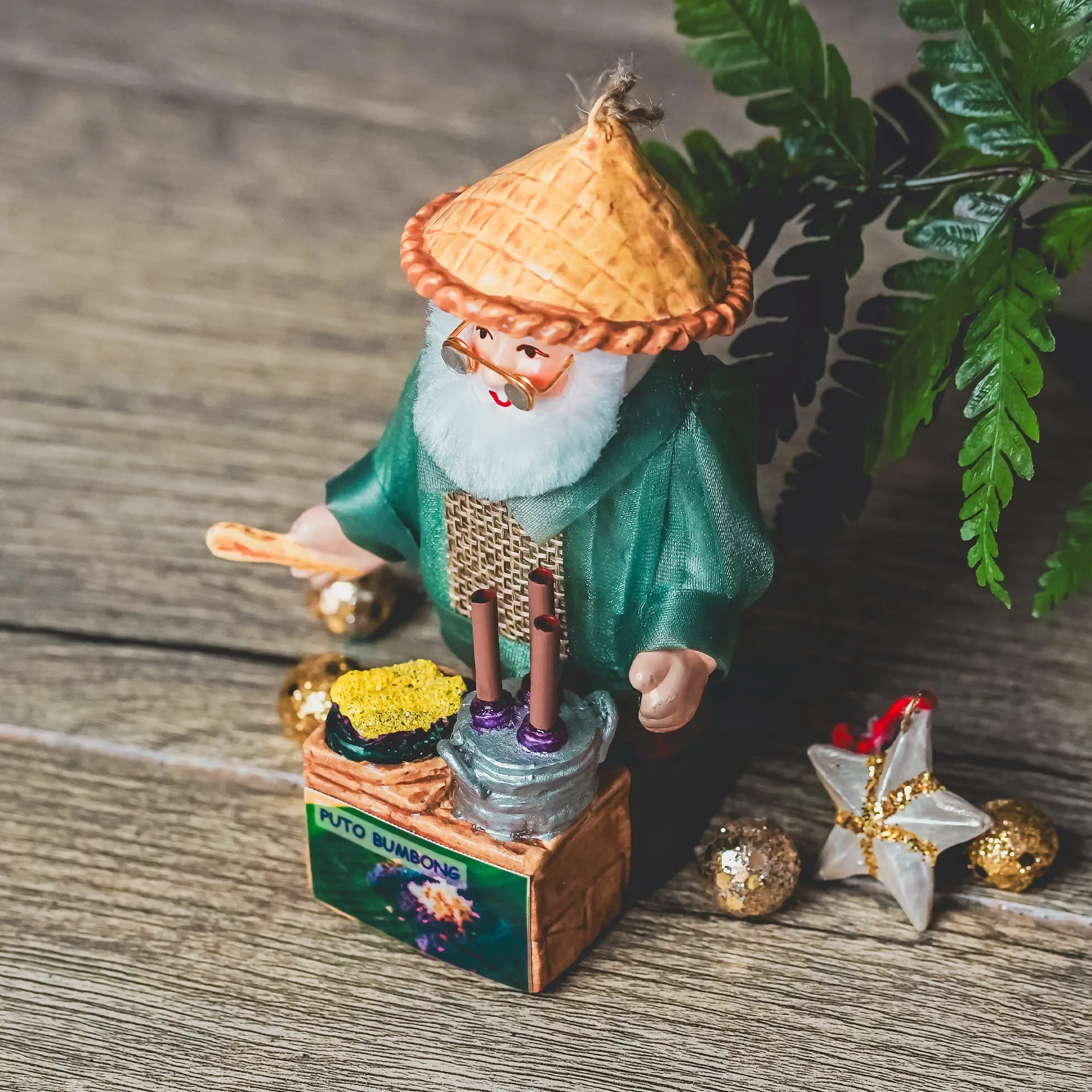 Mini Filipino Santa Claus - Puto Bumbong