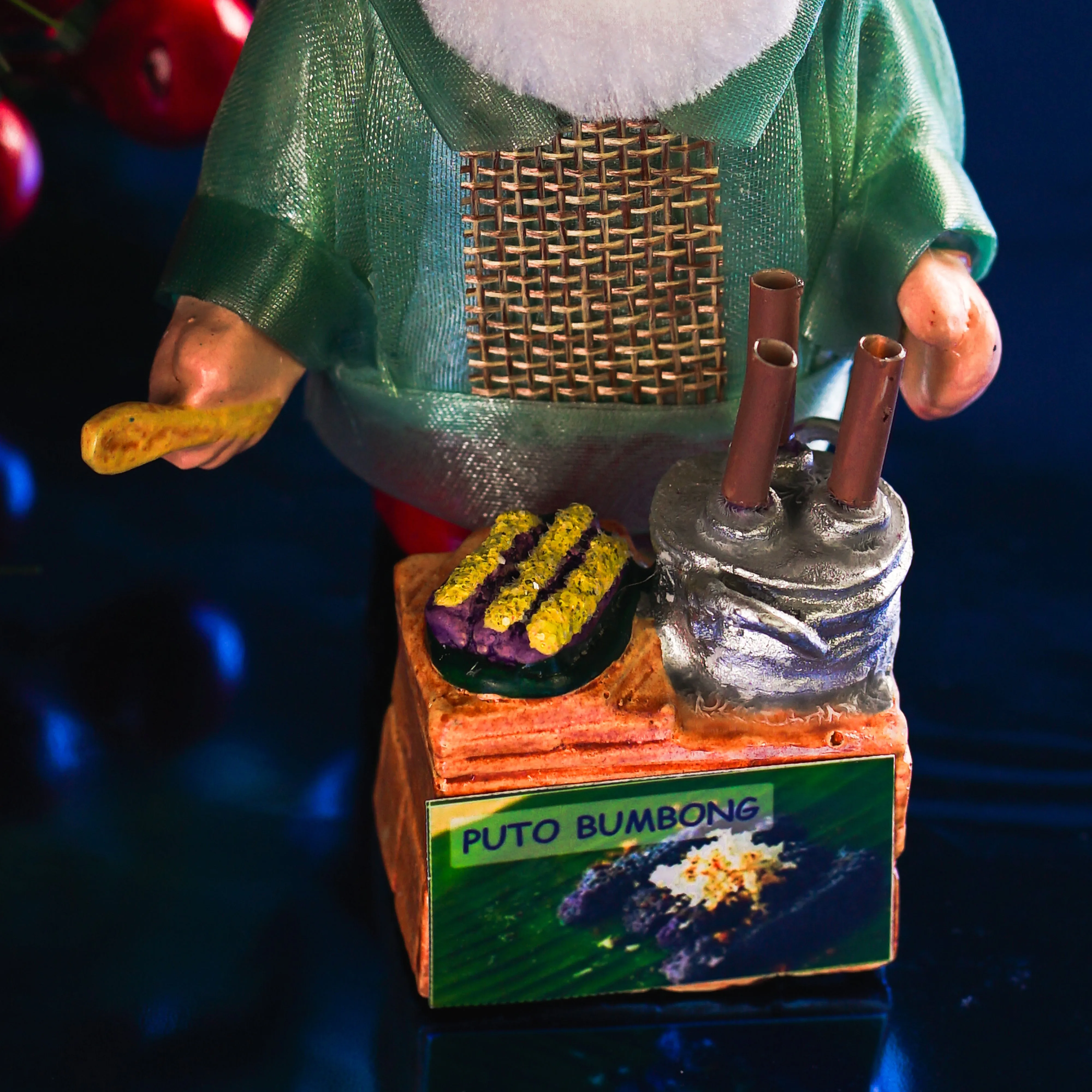 Mini Filipino Santa Claus - Puto Bumbong
