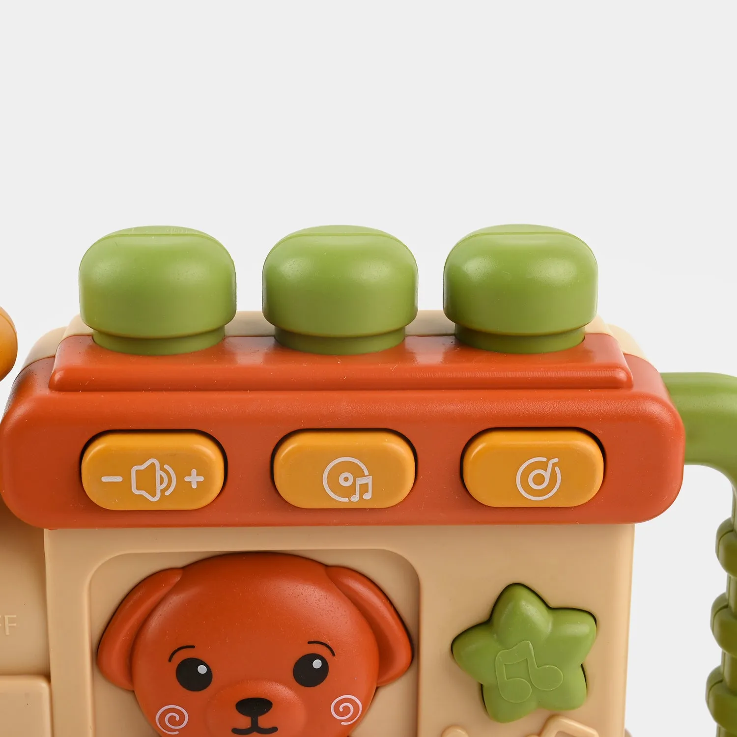Musical Cartoon Train Toy For Kids
