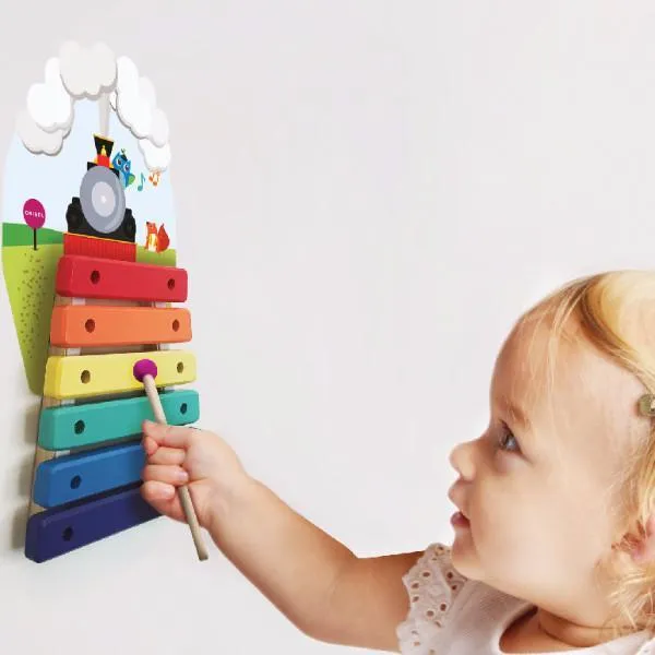 Oribel VertiPlay™ Musical Rail Track - Xylophone
