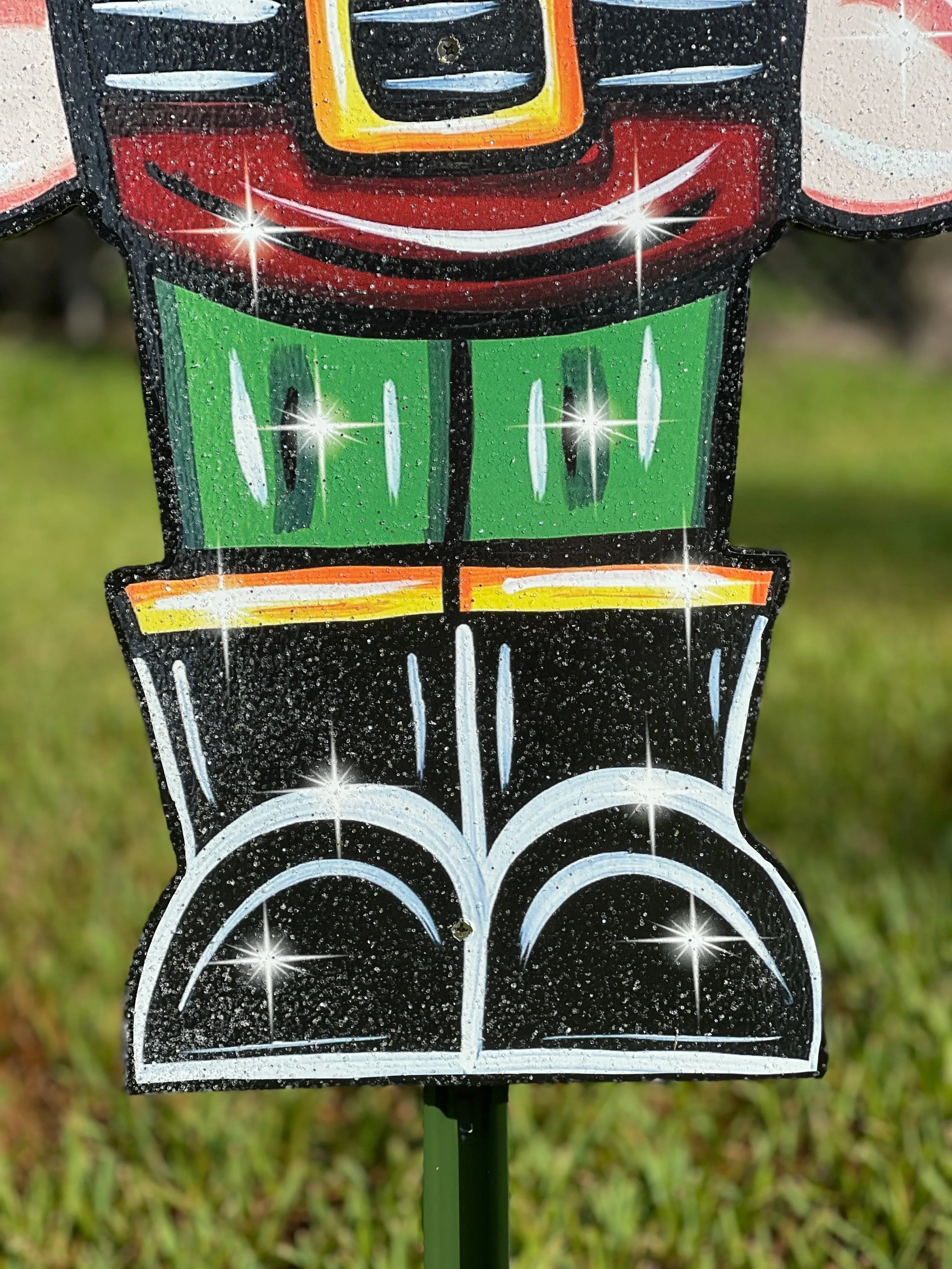 Peppermint Nutcracker Christmas Yard Art