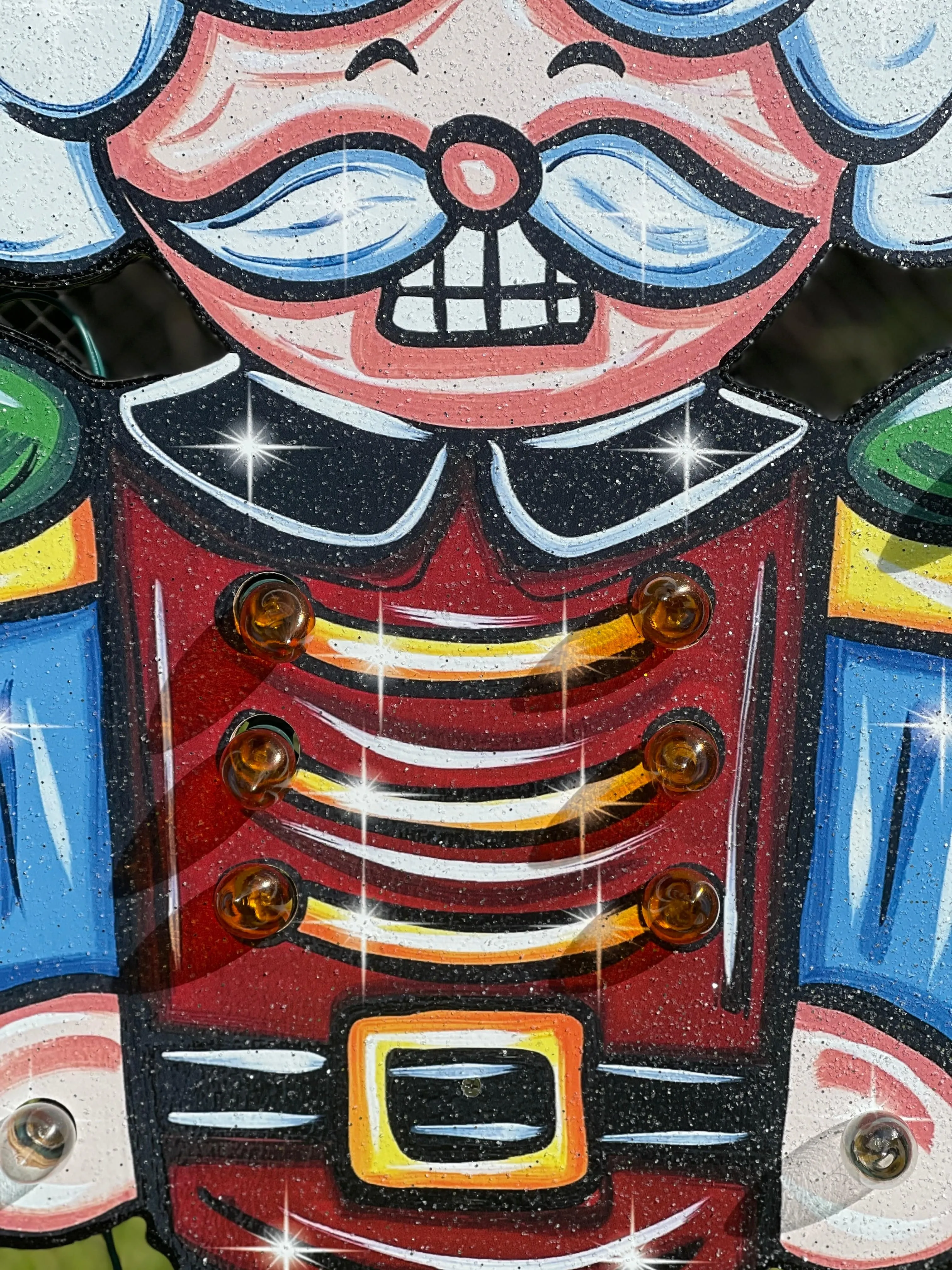 Peppermint Nutcracker Christmas Yard Art