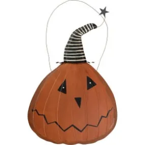 Pumpkin Head Wall Decor