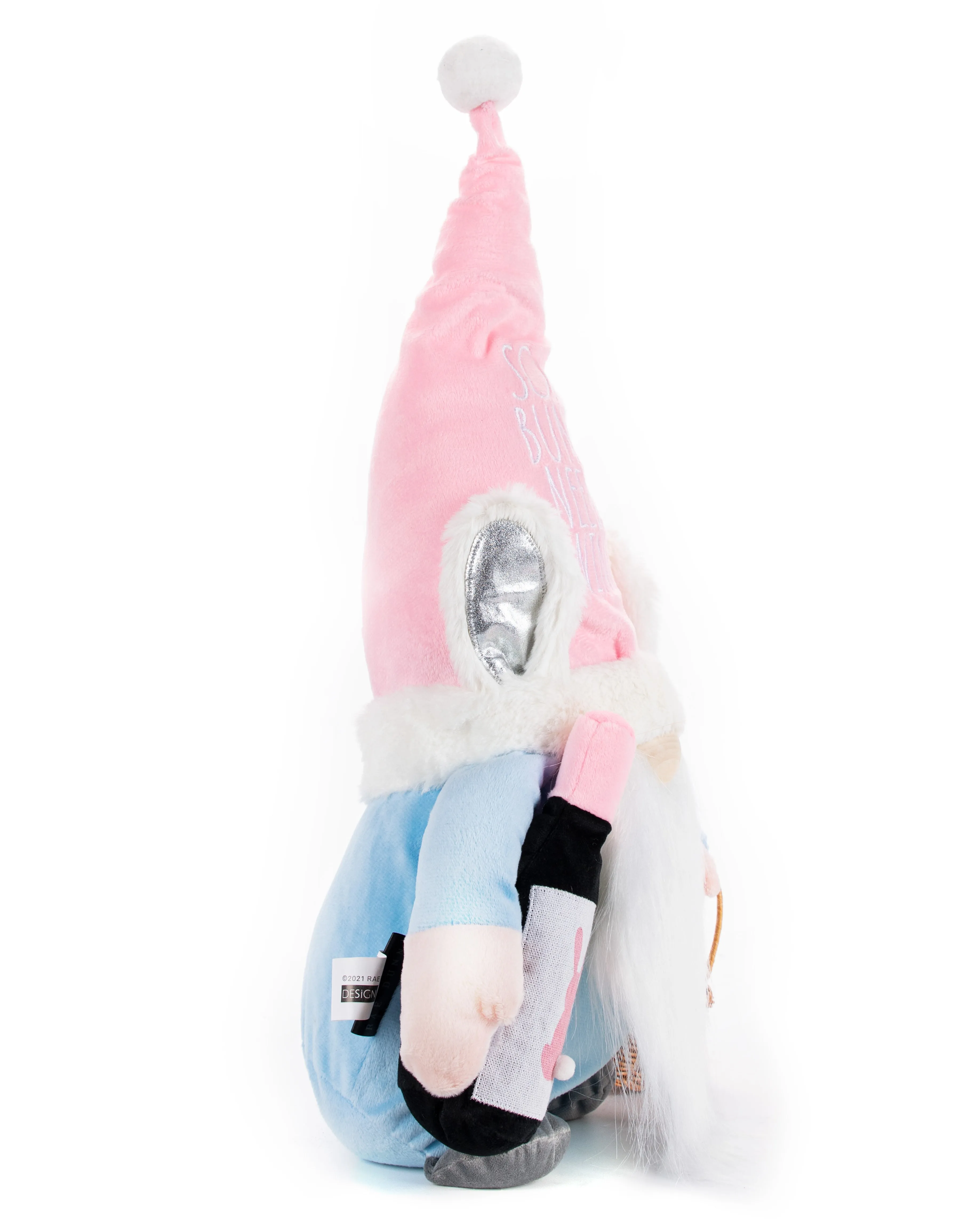 Rae Dunn Easter Gnome with Wine Bottle and Easter Eggs