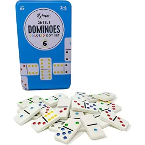 Regal Dominoes in a Tin Double 6