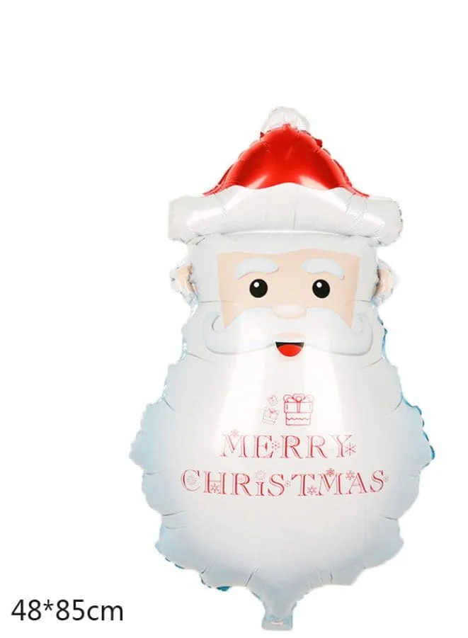 Santa Claus Christmas Foil Balloon Party Supplies – Perfect Holiday Decor for Christmas Parties